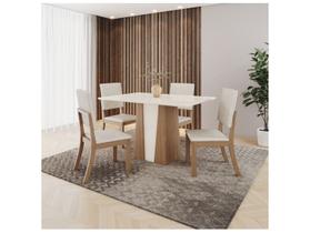 Mesa de Jantar 4 Cadeiras Retangular Henn Orus Mesa de Jantar 4 Cadeiras Retangular Henn Orus