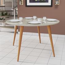 Mesa de Jantar 4 Lugares Em MDF Com Pés Palito E Tampo de Vidro Mesa de Jantar 4 Lugares Em MDF Com Pés Palito E Tampo de Vidro