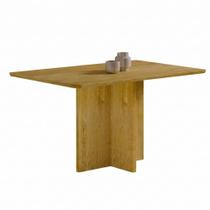 Mesa de Jantar 4 Lugares Pequena Confortse Salinas MDF 80x100cm Cozinha Americana