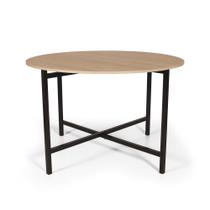 Mesa de Jantar 4 Lugares Redonda Dobrável Prática Jade - Straub Web
