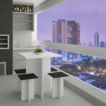 Mesa de Jantar 4 Lugares Stella Branco - Pnr Móveis