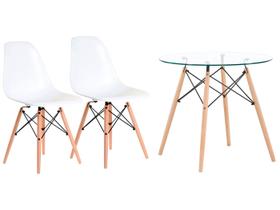 Mesa de Jantar 4 Lugares Tampo de Vidro Mesa de Jantar 4 Lugares Tampo de Vidro