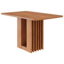 Mesa de Jantar 4 Lugares Tampo MDF 130X80 cm 20956 MOLCI