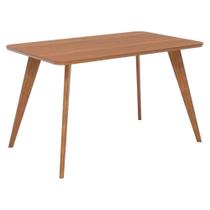 Mesa de Jantar 4 Lugares Tampo MDF 130X80 cm 21752 Cinamomo ORNAR Mesa de Jantar 4 Lugares Tampo MDF 130X80 cm 21752 Cinamomo ORNAR