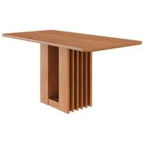 Mesa de Jantar 4 Lugares Tampo MDF 160X80 cm 20959 MOLCI Mesa de Jantar 4 Lugares Tampo MDF 160X80 cm 20959 MOLCI