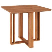 Mesa de Jantar 4 Lugares Tampo MDF 94x94 cm 15171 MOLCI Mesa de Jantar 4 Lugares Tampo MDF 94x94 cm 15171 MOLCI
