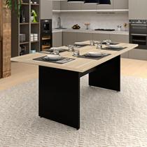 Mesa de Jantar 6 Lugares Cozinha 200x100cm Mdp