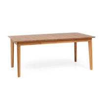 Mesa de Jantar 6 Lugares em Madeira Maciça Less Artemobili