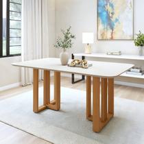 Mesa de Jantar 6 Lugares Retangular Tampo MDF Bold Mesa de Jantar 6 Lugares Retangular Tampo MDF Bold