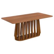 Mesa de Jantar 6 Lugares Tampo MDF 180X90 cm 21382 NATUEM Mesa de Jantar 6 Lugares Tampo MDF 180X90 cm 21382 NATUEM