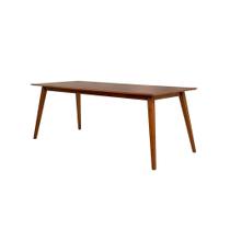 Mesa de Jantar 8 Lugares em Madeira Lótus Meu Móvel de Madeira - Caramelo Mesa de Jantar 8 Lugares em Madeira Lótus Meu Móvel de Madeira - Caramelo