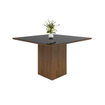 Mesa de Jantar 8 Lugares Tampo Vidro 120cm Nesty Viero