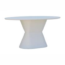 Mesa de Jantar Apollo Tampo Oval 160x90cm