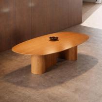 Mesa de Jantar Aracaju 2.20m Laminado Amadeirado Design Orgânico Moderno Mesa de Jantar Aracaju 2.20m Laminado Amadeirado Design Orgânico Moderno