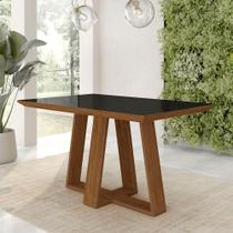 Mesa De Jantar Avulsa 1,36m Retangular Espanha Freijó/pto - M.a
