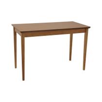 Mesa de Jantar Barcelona Madeira Maciça - Amêndoa Tampo 120x60cm Laminado Cinamomo