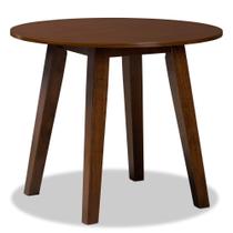 Mesa de Jantar Baxton Ela Marrom Noz 89 cm Redonda