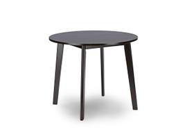 Mesa de jantar Baxton Studio Debbie Mid-Century Round Dark Brown