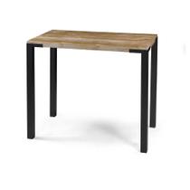 Mesa de Jantar Broadway Retangular Driftwood Base Grafite 120cm - 64943 Mesa de Jantar Broadway Retangular Driftwood Base Grafite 120cm - 64943
