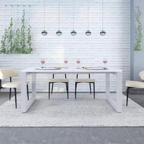 Mesa de Jantar Bronx 180cm Est.Branca Mesa de Jantar Bronx 180cm Est.Branca