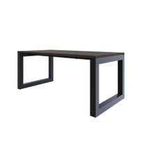 Mesa De Jantar Bronx 180x90x77cm Brmj9180 Terracota - Terracota/ Mesa De Jantar Bronx 180x90x77cm Brmj9180 Terracota - Terracota/