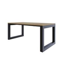 Mesa De Jantar Bronx 180x90x77cm Brmj9180 Vermont Oak - Vermont Oak/