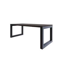 Mesa De Jantar Bronx 200x90x77cm Brmj9200 Terracota - Terracota/ Mesa De Jantar Bronx 200x90x77cm Brmj9200 Terracota - Terracota/