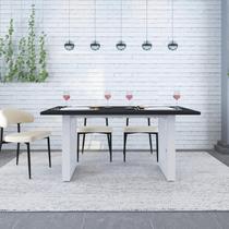Mesa de Jantar Bronx R 160cm Est.Branca Mesa de Jantar Bronx R 160cm Est.Branca