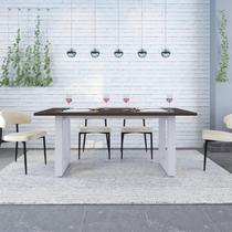 Mesa de Jantar Bronx R 180cm Est.Branca Mesa de Jantar Bronx R 180cm Est.Branca