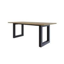 Mesa de Jantar Bronx R 200x90x77cm Mesa de Jantar Bronx R 200x90x77cm
