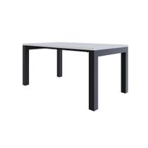 Mesa De Jantar Bronx U 160x90x77cm Brmj9160u Branco Tx - Branco Tx/ Mesa De Jantar Bronx U 160x90x77cm Brmj9160u Branco Tx - Branco Tx/