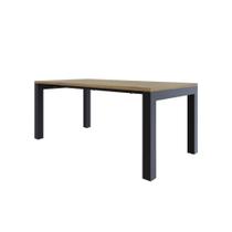 Mesa De Jantar Bronx U 180x90x77cm Brmj9180u Vermont Oak - Vermont Oak/
