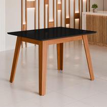 Mesa de Jantar com Vidro 4 Lugares Multimóveis CR50229