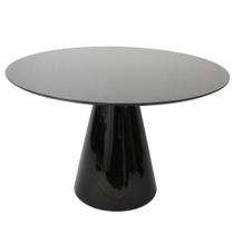 Mesa de Jantar Cone 160 cm Base Preta Mesa de Jantar Cone 160 cm Base Preta
