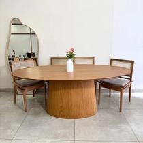 Mesa de Jantar Cone Amadeirada 1,20cm x 0,80cm