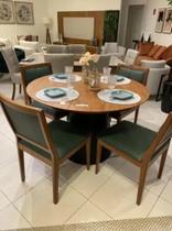 Mesa de Jantar Cone Base Preta e Tampo Lâminado 100cm ****somente a Mesa sem As Cadeiras*****