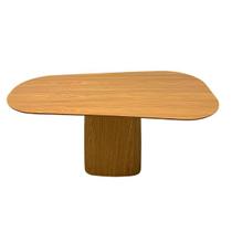 Mesa de Jantar Cone Organica 160x90cm Base Freijó Tampo Freijó