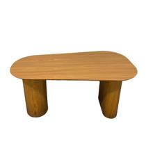 Mesa de Jantar Cone Orgânica Dupla 140x90cm Freijó