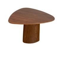 Mesa de Jantar Cone Orgânica Tríon Redonda 90x93 cm Pau ferro Catedral