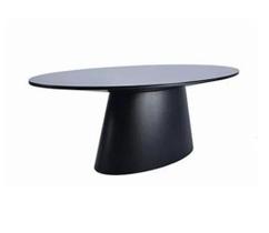 Mesa de Jantar Cone Oval 120X80 cm Laqueada Mesa de Jantar Cone Oval 120X80 cm Laqueada