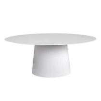 Mesa de Jantar Cone Oval 137x90 cm Laca