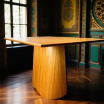 Mesa De Jantar Cone Retangular 1.20x80 Amadeirada