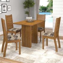 Mesa de Jantar Conjunto com 4 Cadeiras Duna