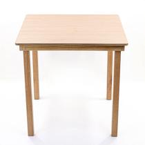 Mesa de Jantar Cozinha Quadrada Madeira Moderna 4 Lugares 80cm Mesa de Jantar Cozinha Quadrada Madeira Moderna 4 Lugares 80cm