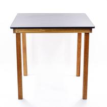 Mesa de Jantar Cozinha Quadrada Madeira Moderna 4 Lugares 80cm