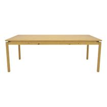 Mesa de Jantar de Madeira Taeda Zelda 220cm Natural/Voss G04 - Gran Belo Mesa de Jantar de Madeira Taeda Zelda 220cm Natural/Voss G04 - Gran Belo