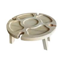 Mesa De Jantar Dobrável De Madeira Portátil 30cm 24cm Bandeja Casual Para Lanches E Frutas Suporte