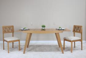 Mesa de jantar Elástica rubi 4 a 6 lugares