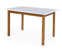 Mesa De Jantar Elisa 120x80cm Tampo Em MDF Estruturado