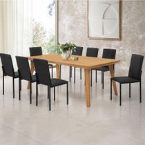 Mesa de Jantar em Madeira Maciça Millena 180cm Robusta Vintage Retrô Reforçada Alta Qualidade Imbuia